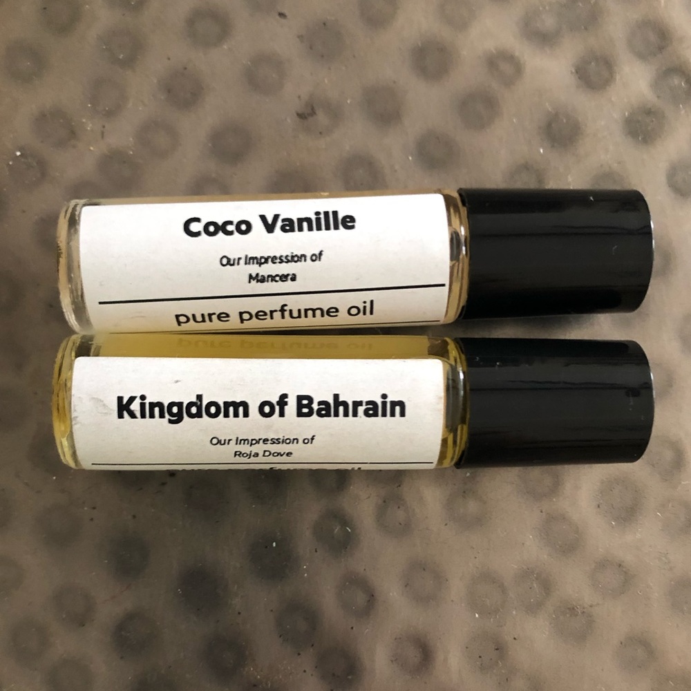 Two fragrance oils, brand new!